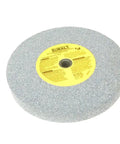 36 Grit 8 Inch Grinding Wheel Replacement Part OEM 42960000 for Black and Decker Tools, side angle view