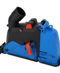 Heavy Duty Angle Grinder Dust Collecting Guard With Quick Slide Hookup and Adjustable 0 To 45 Mm Depth for 4 and 5 inch tools