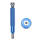 Pro Grade Alloy Steel Watch Movement Bearing Opener Tool Blue Color For Horology Professionals shown in detail, durable design