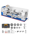 Mechmaxx Metal Lathe Machine 11By30High Precision Benchtop With Brushless Motor And Variable Speed 0-2000 RPM ideal for precision machining.