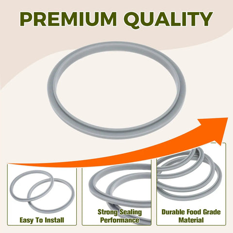 Gasket Replacement Kit For Blenders Rubber Ring Seals Compatible With 600W And 900W NutriBullet Style Blenders