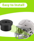 SpeedFlex Chinstrap Thumb Screws And Bladder Valve Caps For Football Helmets Compatible With SpeedFlex And Speed Icon Quick Release
