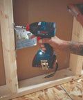 18V Brushless Two Tool Combo Kit With Hammer Drill And Driver And Impact Driver Wrench Includes Two 2Ah Batteries for rugged framing