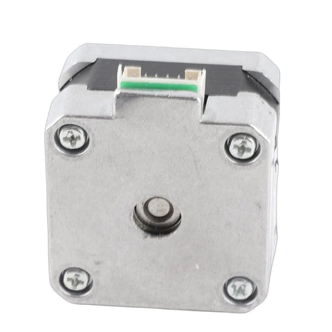 17HS2408 4 Wire Stepper Motor Quiet High Torque Nema 17 Servo Unit Silent Precision Driver showing front view with connector.