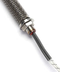 Heavy Duty 220V Straight Fin Electric Air Heater With Rapid Dry Heating Element features durable SUS304 body and wiring.