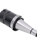 Knockout Performance NT30 ER25 M12 Collet Chuck Holder For CNC Milling shown at an angle, made of 40Cr alloy steel with a black finish.