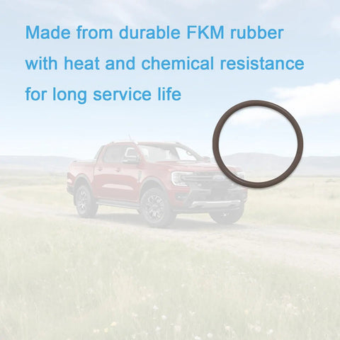 Ford Super Duty Radiator Coolant Hose O Ring Seal Kit Quick DIY Fix For Leaks Fits Dorman 926-165 And OE Fix RTS-1077 1078