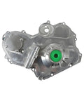 Heavy Duty Timing Chain Kit With Oil Pump And Solenoid Actuator Gear Cover For Ecotec 2.0L And 2.4L Chevy Engines Total Beast Upgrade That Lasts Forever Without Breaking The Bank, silver alloy cover
