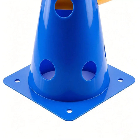 Blue cone for Dog Agility Training Set With Hurdle Cones Jump Bar And Obstacles For Backyard Park Outdoor Play All Breeds
