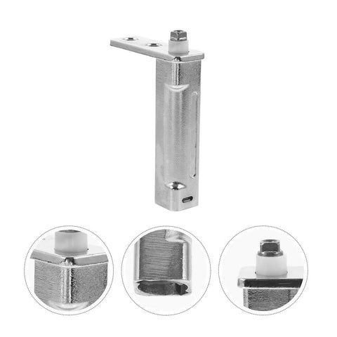 Adjustable Concealed Cabinet Hinges With Soft Close Damping, Heavy Duty Stainless Steel, 1 Pack, Freezer Door And Refrigerator Replacement Hinge