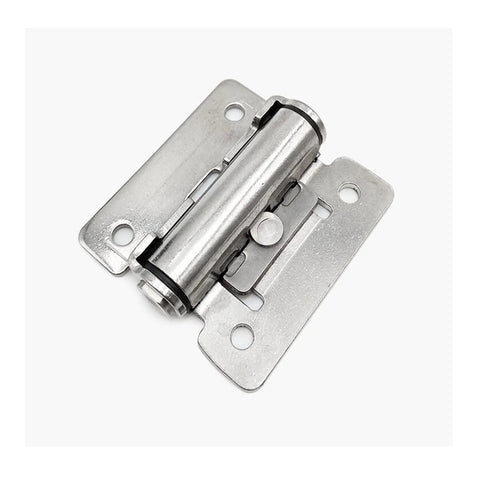 Stainless Steel Pivot Hinge With Torque Friction Damping And Free Stop For Cabinets Closets Shoe Cabinets And Doors No Squeak Smooth Motion Durable Positioning Door Hardware Hfk01-50 on white background