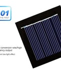 2V 100mA Portable Solar Droplet Board For Outdoor Camping And Electric Toy Chargers with high conversion rate