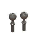 Pivot Ball Set For RC Cars Fine Thread M6x14x37mm 2 Pack EXB Compatible Steel For Smooth Slop Free Suspension And Long Lasting Durability ARA330657 Spare