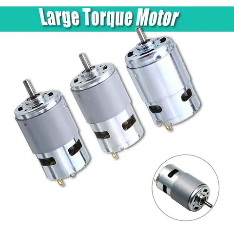 Heavy Duty High RPM 12V DC Motor With Precision Ball Bearings Offering Knockout Speed And No Sweat DIY Swaps For Versatile Power Tools And Gear Compatible With 775 795 895 Models