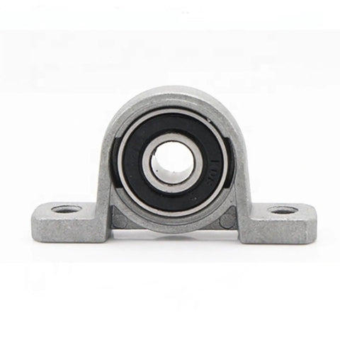 Self Aligning Zinc Alloy Flange Pillow Block Bearing 16mm Bore KP002 KFL002 front view.