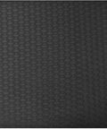 Built Different And Tough As Nails Anti Fatigue Mat With Heavy Duty Diamond Texture For Standing All Day Without Breaking A Sweat Grease And Oil Resistant Commercial Closed Cell Foam Ergonomic Work Pad In Black Three By Five Feet, showing textured black surface.