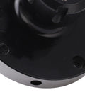 ER25 Collet Chuck 100mm Carbon Steel Tool Holder For CNC Milling Machines And Lathes 0.005 Inch Precision Accuracy Stable Tool Holding For Machinists Pro Grade Workshop Collet Set, close-up base view