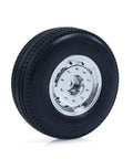 Single tire for 1/14 Scale RC Flatbed Semi Truck Chassis Kit For DIY Model, Realistic Hobby Grade Rig
