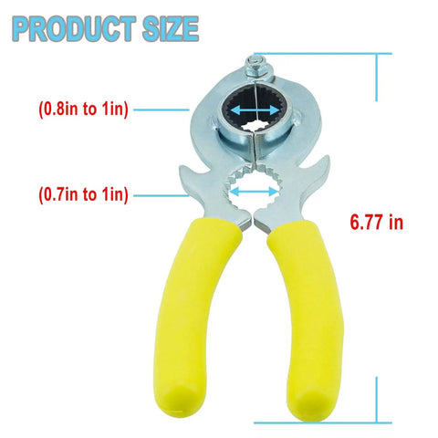 Heavy Duty Faucet Aerator Wrench Tool For Kitchen Sink Repair Featuring Non Slip Rubber Grip Durable Carbon Steel Construction No Sweat Aerators Removal Pro Grade Build Slick Maneuvering For Smooth Home Maintenance