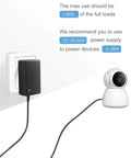 12V DC Power Supply 3A Universal AC Adapter 100-240V Input 50-60Hz To 12V Output Power Brick For LED Strip Lights CCTV Cameras PC Monitors And More With 5.5mm x 2.5mm Or 2.1mm DC Connector used with CCTV camera