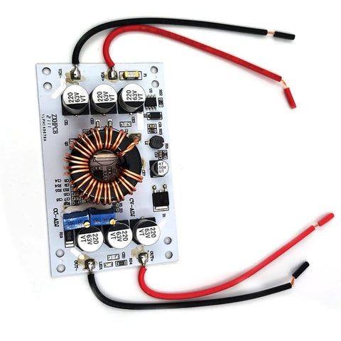 Heavy Duty Constant Current Boost Converter Dc To Dc Step Up Power Module Delivering 600W Clean Juice And 10A Steady Output adjusts wiring and components.