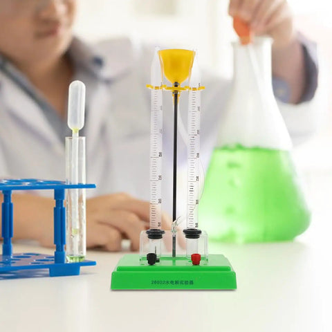 Water Electrolysis Lab Kit For Oxygen Production, Educational Electrolysis Apparatus For Chemistry And Physics Class