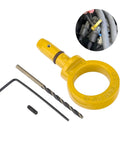 Aluminum Oil Dipstick Pull Handle Replacement For Dodge Chrysler Jeep Models With Viton O Ring And Installation Kit Yellow Universal Engine