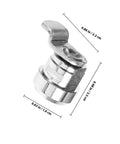 Versatile Stainless Steel Cabinet Lock With Keys For Cash Registers And Security Devices, 16mm Zinc Alloy Cam Lock dimensions