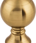 Serene 1 Inch Round Cabinet Knob In Honey Bronze, Durable Metal Hardware With Smooth Finish, Easy Install, Includes Mounting Hardware