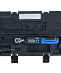 Digital Torque Wrench With Electronic Ratchet, Quarter Inch Drive, 1.5 To 30 Nm Range, Memory Data Storage, Buzzer And LED Indicator, Ideal For Car And Motorcycle Maintenance And Repair, in case