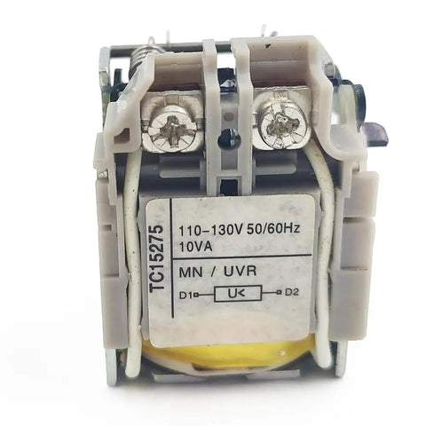 Must-Have Undervoltage Release Accessory For PowerPacT Circuit Breaker S29406 LV429406 Trip 110V-130V AC 50/60Hz front view