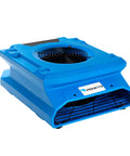 Low Profile Air Mover 0.25 HP, 1200 CFM, 2 Speed Carpet Dryer Floor Fan, blue, for water damage restoration and quick drying