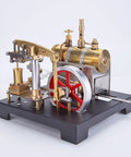 Do It Yourself Steam Beam Engine Model That Runs Full Metal Boiler Kit With Centrifugal Flyball Governor side view