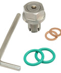 Ultimate M14x1.5 Oversize Piggyback Car Oil Drain Plug Repair Kit Made From Premium Stainless Steel For Easy Self Tapping Install And Serious Durability On Any Rig, with hex key and washers