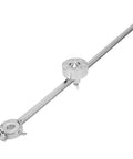 Circle Cutter Guide for Torch and Plasma Cutting, Stainless Steel Roller Guide With 50cm Rail Lets You Cut Perfect 100cm Diameter Circles