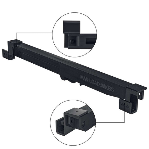 Barn Door Soft Close Kit For Single Doors 88 To 132 Lb Capacity Hidden Spring Buffer Damper Hole Free Upgrade No Drill Needed Quiet Close System Heavy Duty 2 Pack Hardware close-up