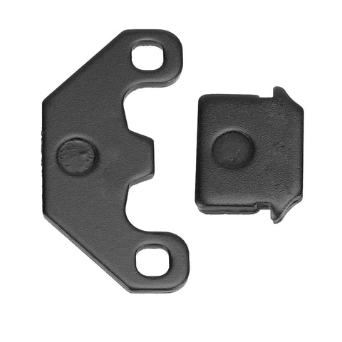 Pair of black Rear Ceramic Disc Brake Pad Set For 70cc 90cc 110cc And 125cc Chinese Pit Dirt Bikes Compatible With SSR Apollo DB27 Kayo TS90 TSD F110
