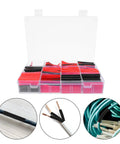 Ultimate Ounona Pe Heat Shrink Wrap Cable Insulation Sleeve Kit With Multiple Sizes And Quick Shrink Tech For Automotive Industrial Wiring Protection Box, assorted sizes