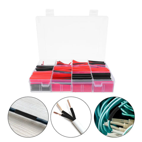 Ultimate Ounona Pe Heat Shrink Wrap Cable Insulation Sleeve Kit With Multiple Sizes And Quick Shrink Tech For Automotive Industrial Wiring Protection Box, assorted sizes