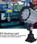 Heavy Duty 12W 24V Waterproof Led Shop Light delivers flicker free glow, rugged aluminum for CNC and garage projects.