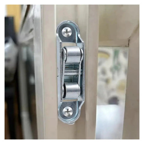 Top Notch Smooth As Butter Silent Glide Pulley Wheels For Sliding Doors And Windows Heavy Duty U Type Rollers close-up of roller hardware.