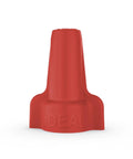 Red Wing-Nut 452 Wire Connector For DIY Electrical Splices With Copolymer Shell That Expands For Easy Tightening