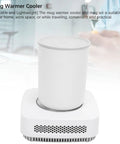 Next Level Smart Mug Warmer And Portable Beverage Cooler With Intelligent Temperature Control, white mug warmer cooler at home or office.
