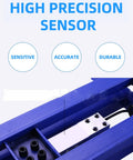 High precision sensor of Heavy Duty Folding Floor Platform Scale Built Different To Handle Up To 660 Lbs for accurate readings.