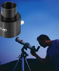 0.965 Inch To 1.25 Inch Eyepiece Adapter For Telescopes Aluminum Converter Lets You Use 1.25 Inch Accessories In 0.965 Inch Focuser, night use