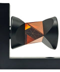 360 Degree Mini Copper Coated Survey Prism With L Bar Bracket Mount For Total Station, Quarter Inch Thread Compatible
