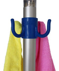 4 Prong Beach Umbrella Hook Hanging Organizer For Towels Hats Clothes Cameras Sunglasses And Bags Blue Durable Plastic