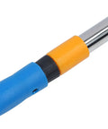 10 Inch Ceiling Paint Roller With Built In Splatter Guard Anti Drip Design For Effortless Home Makeovers That Save Your Floors And Deliver Butter Smooth Finish Without A Single Messy Cleanup Headache Today handle and extension connection close-up.