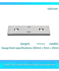 Heavy Duty 300mm Steel Square Gage Block Delivering Dead On Precision Calibration For Routers And Table Saws Built Kickass For Diy Workshops With Grade Zero Accuracy That Keeps Cuts Flawless For Any Weekend Maker Looking For Real Good Results showing specifications and size.