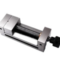 Precision Right Angle Vise Built Tough With Quenched Steel For Cnc And Grinding Work Clamps featuring threaded drive and flat design.